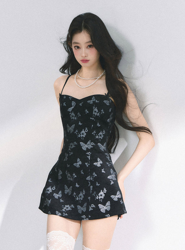 Noir Papillon Dress