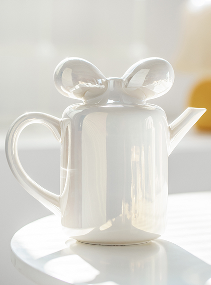 Floral Ceramic Teapot & Cup Set