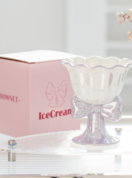 Blush Bow Dessert Cup