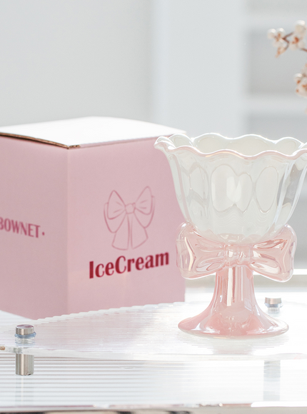 Blush Bow Dessert Cup