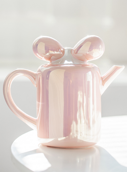 Floral Ceramic Teapot & Cup Set