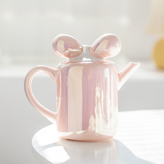 Floral Ceramic Teapot & Cup Set