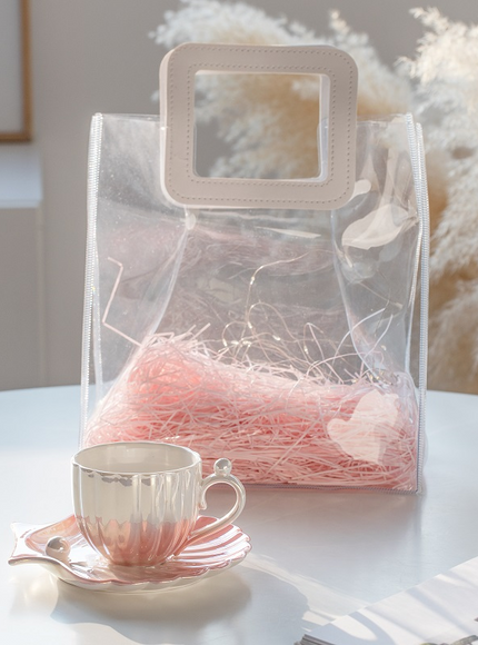 Pearl Shell Teacup Set