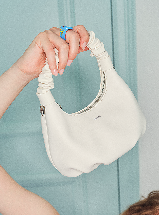 Puffy Loop Bag - White