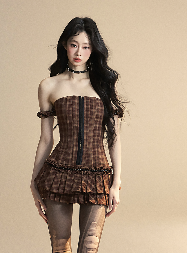 Checkmate Crush Dress